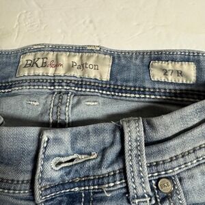BKE‎ Payton Denim Jeans Women's Size 27R (tag) Light Wash Bootcut Distressed